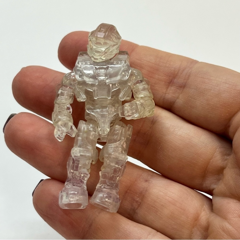 halo mega blocks‎ spartan mark vi active camo spartan battle pack II clear